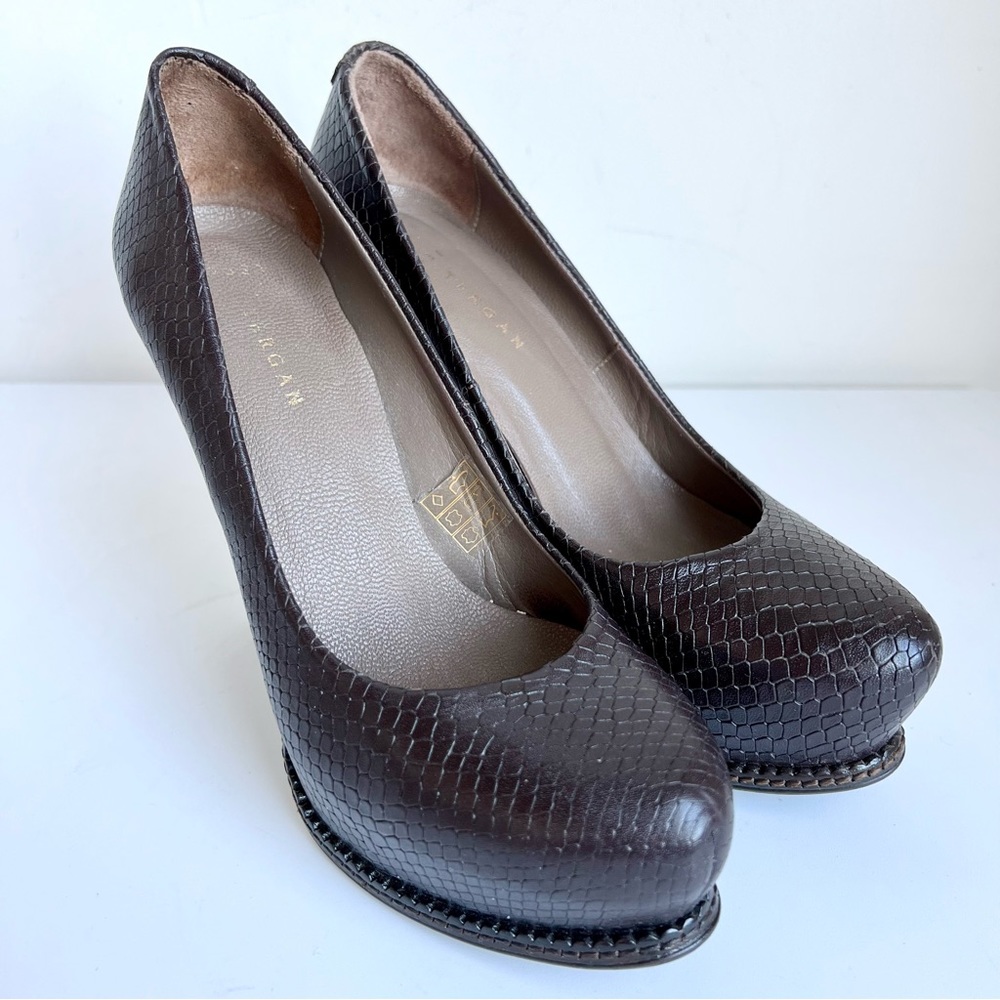 6 TERGAN Pumps Career Shoes Platform Stilettos High Heels